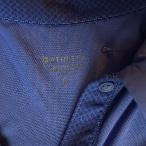 Athleta Blue Golf Tank - Picture 2 of 4